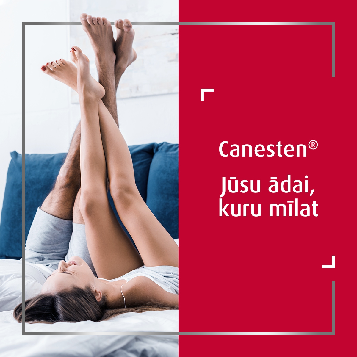 Canesten® 10 mg/g krēms ādas sēnīšu ārstēšanai